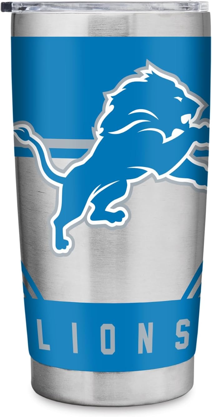 Detroit Lions Stainless Steel Tumbler